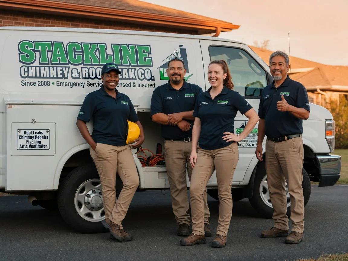 Chimney flashing repair company in Racine, OH
